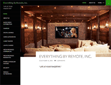 Tablet Screenshot of everythingbyremote.com